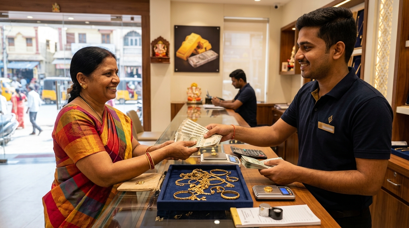 Traditional South Indian Gold Ornaments